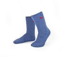 Everest Outdoor Baby Alpaca Socks: Denim