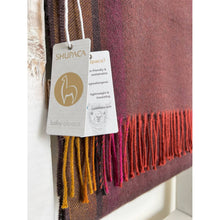 100% Baby Alpaca Scarf Spiced Apple