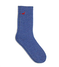 Everest Outdoor Baby Alpaca Socks: Denim