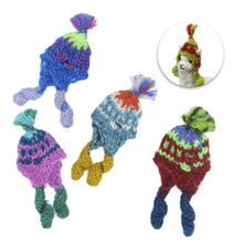 Handknit Chullos: Mini Hats Custom for 5.5” Alpacas