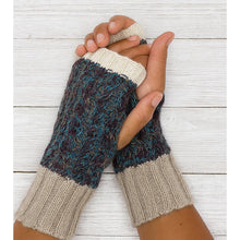 Alpaca Gloves - Braided - Rockfish