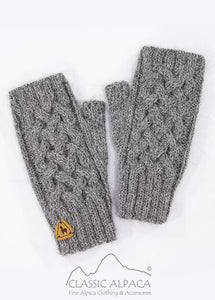 Shadow Cable Fingerless Gloves