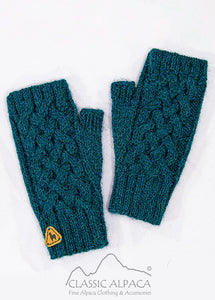 Shadow Cable Fingerless Gloves