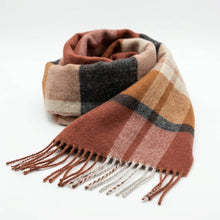 100% Baby Alpaca Scarf - Russet