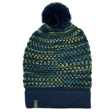 Alpaca Beanie Hat - Speckle - Bluefish