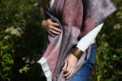 Hummingbird Woven Shawl