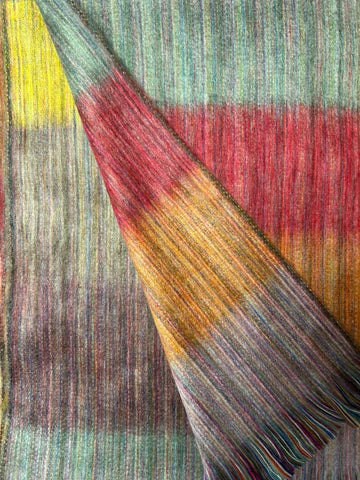 Meadow Bloom Woven Shawl