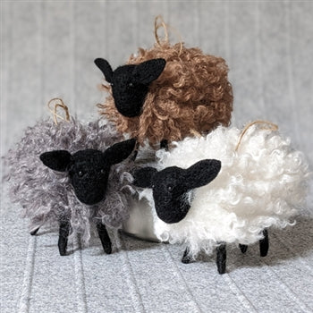 Ornament--Needle Felt Sheep