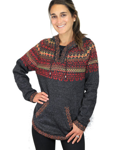 Sweater - Women's Full-Zip Hoodie