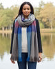 Alpaca Plaid Scarf - Equinox
