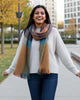 Alpaca Plaid Scarf - Rustic Dune