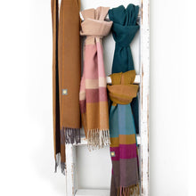 100% Baby Alpaca Scarf - Golden Brown