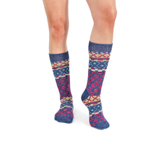 Degas Denim Unisex Baby Alpaca Art Socks