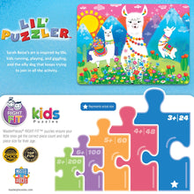Lil Puzzler - Llama Love 24 Piece Puzzle
