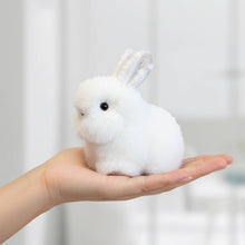 NEW! Alpaca Stuffed Animal - Bunny - Micro 6" WHITE