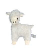 NANDOG My BFF Furry Alpaca Plush Dog Toy -IVORY
