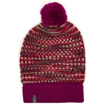 Kid's Beanie Alpaca - Speckle - Pink Punch