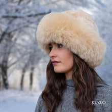 Luxury Baby Alpaca Fur Hat, Handmade