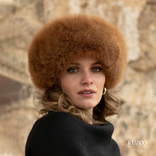 Luxury Baby Alpaca Fur Hat, Handmade