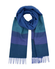 100% Baby Alpaca Scarf - Adriatic