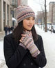 Fingerless Gloves - Printed Canyon