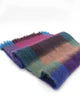 Alpaca Plaid Scarf - Grapevine
