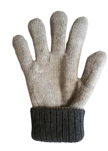 Iditarod Gloves--100% Alpaca Reversible