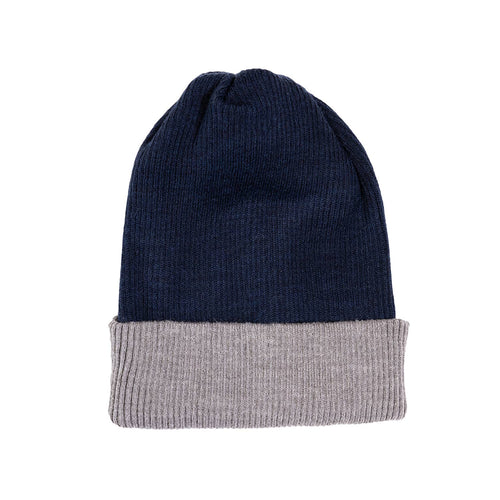 Beanie - Rev Rib - Navy