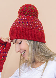 Snowfall Brushed Alpaca Hat