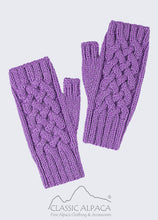 Shadow Cable Fingerless Gloves