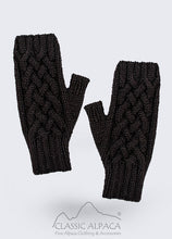 Shadow Cable Fingerless Gloves