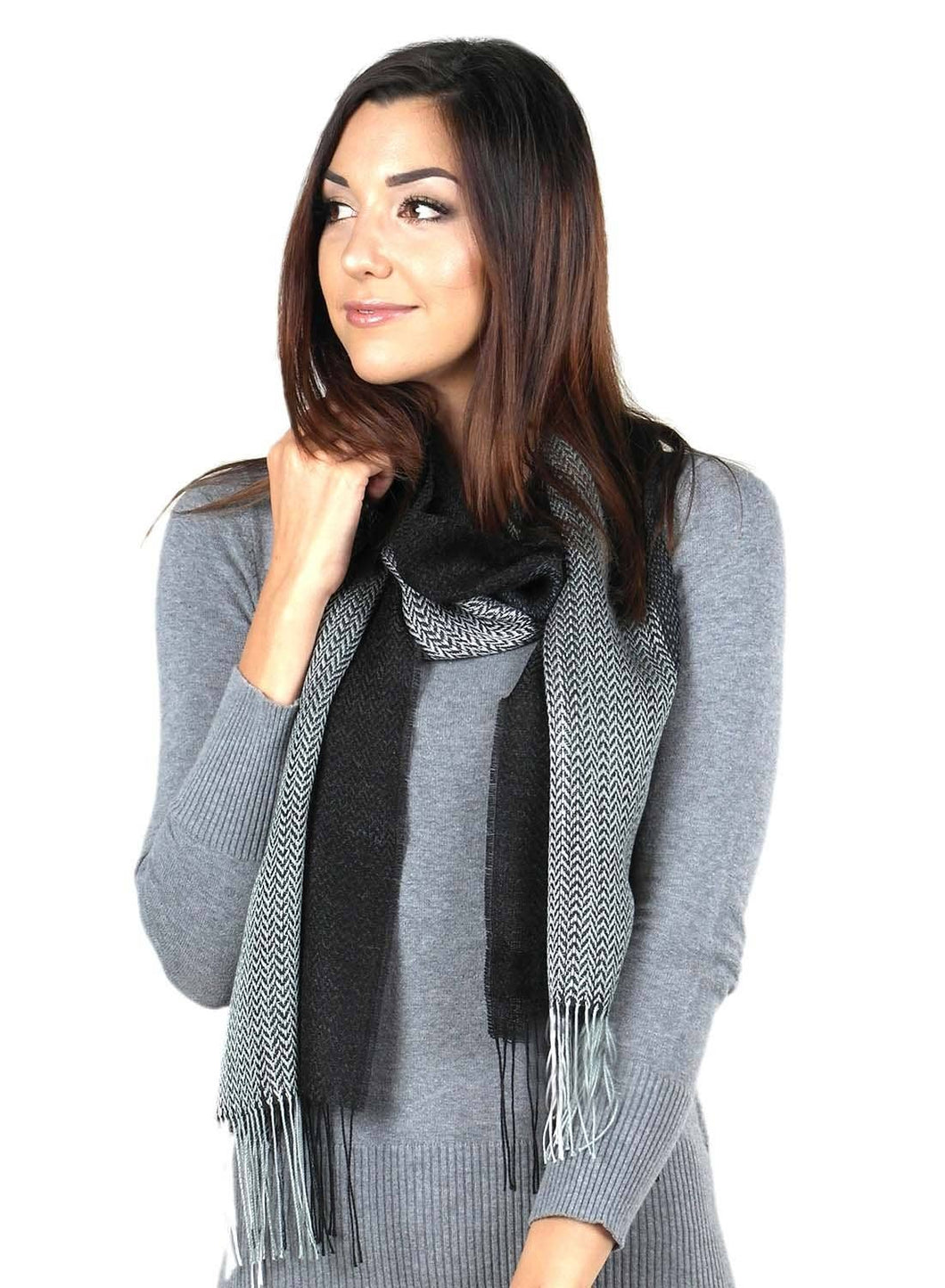 Alpaca Scarf - Liviano - Onyx